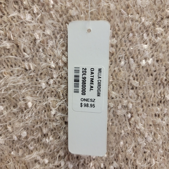 Soft Surrounding Willa Cardigan Oatmeal - Picture 4 of 6